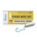 Sirona FDA Approved Premium Digital Tampon (Heavy Flow) - 40 Tampon 1's 